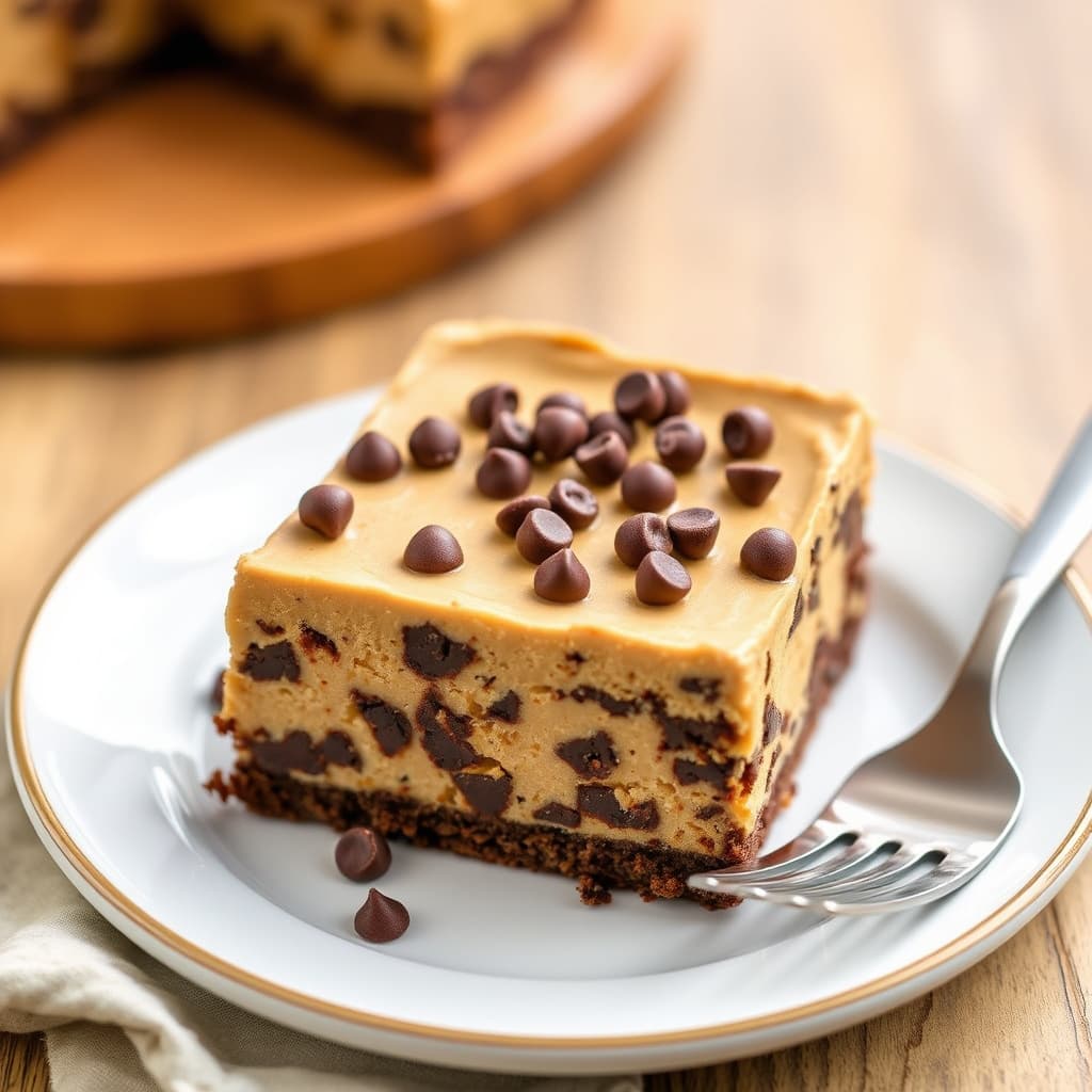 Sjokoladechip-peanøttsmørkake