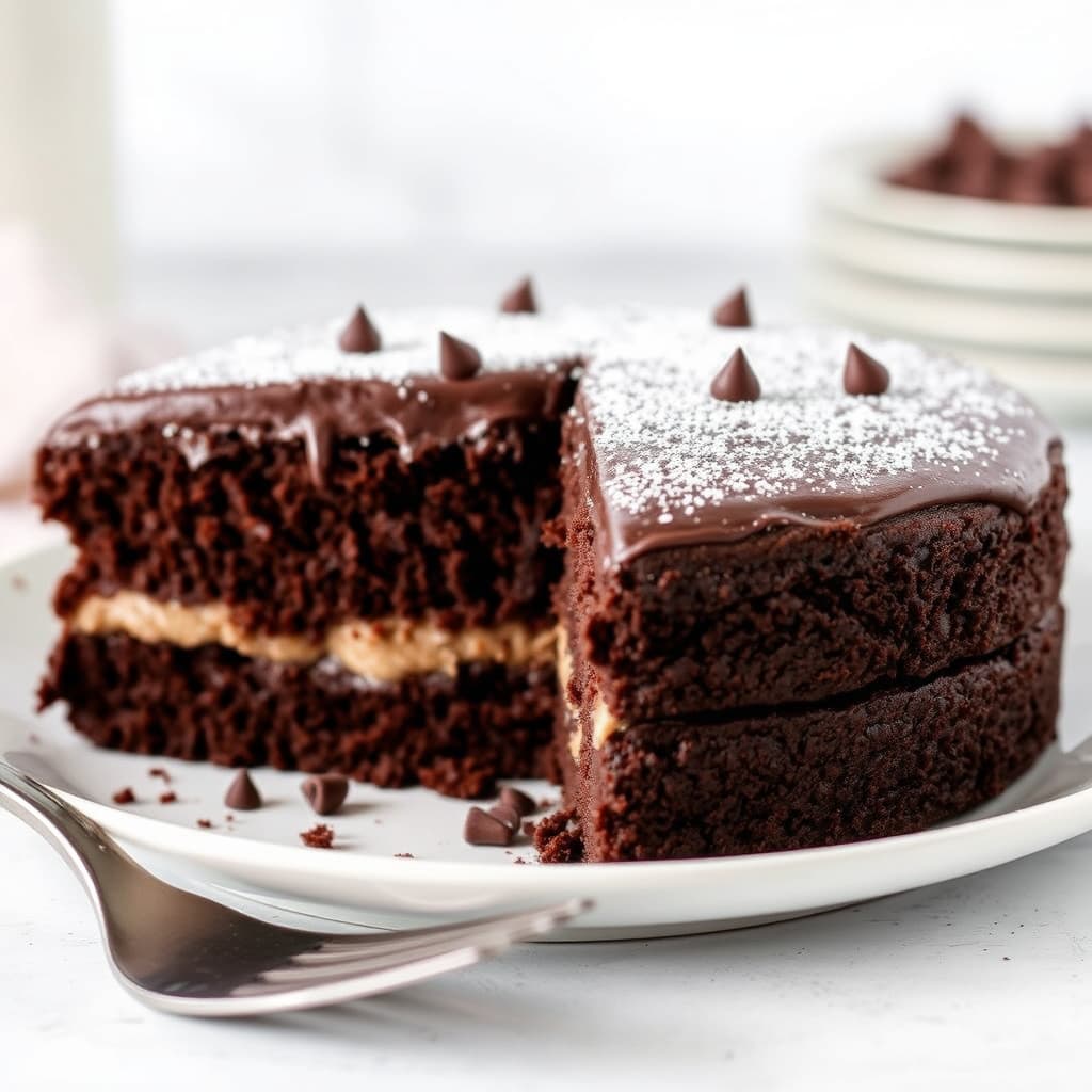 Sjokoladekake med jordskjelv II