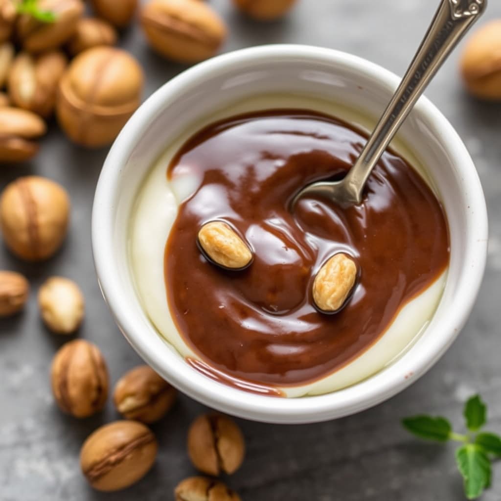 Sjokoladekaramell med macadamianøtter