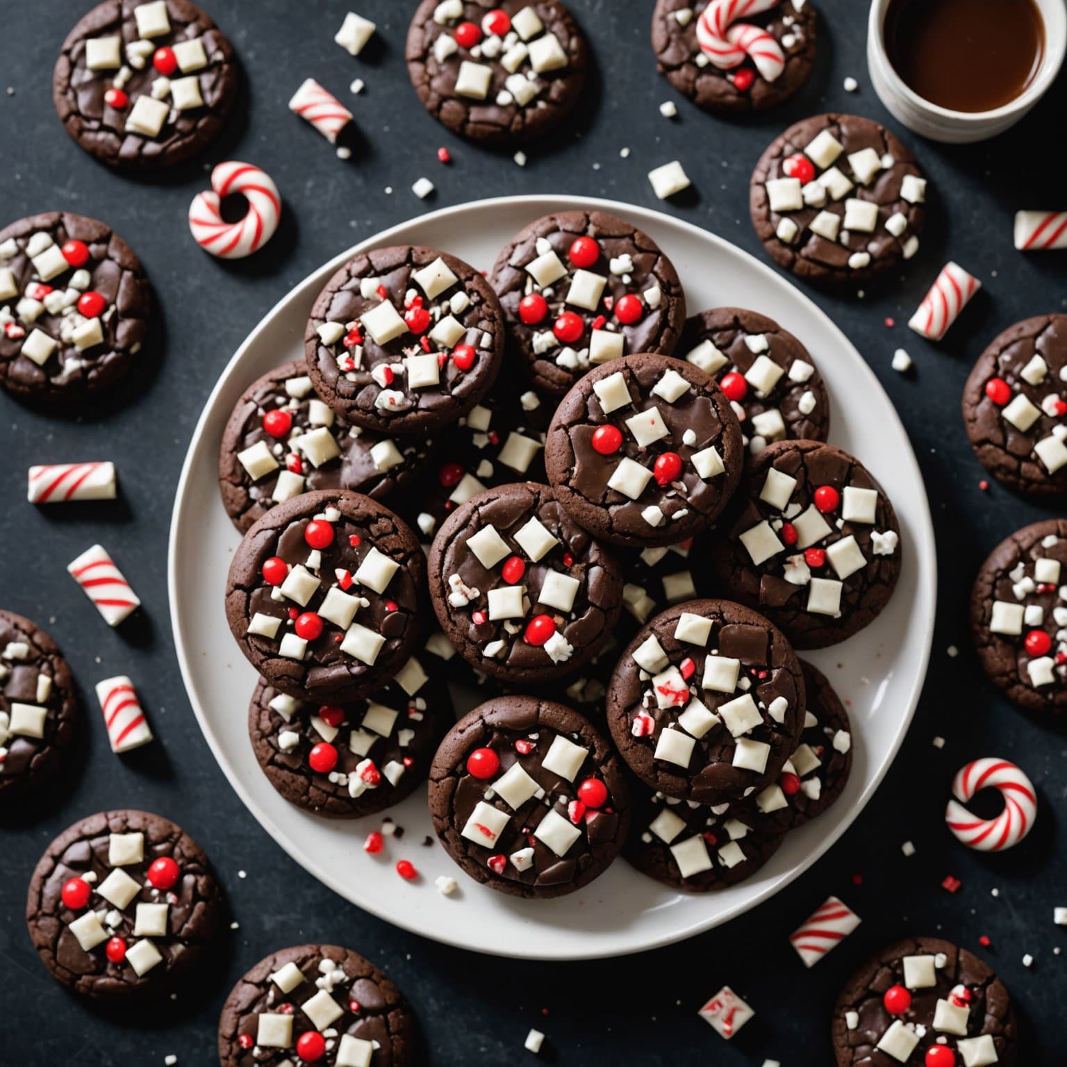 Sjokoladekaramellpeppermyntekjeks