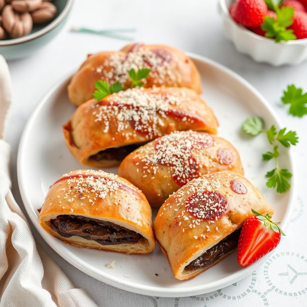 Sjokoladekjeks med palatschinke