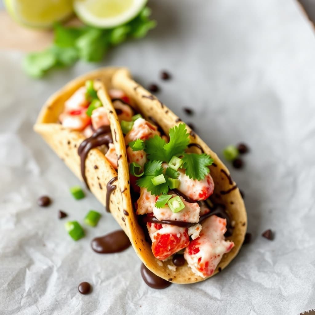 Sjokoladekrabbetaco – Signaturtaco