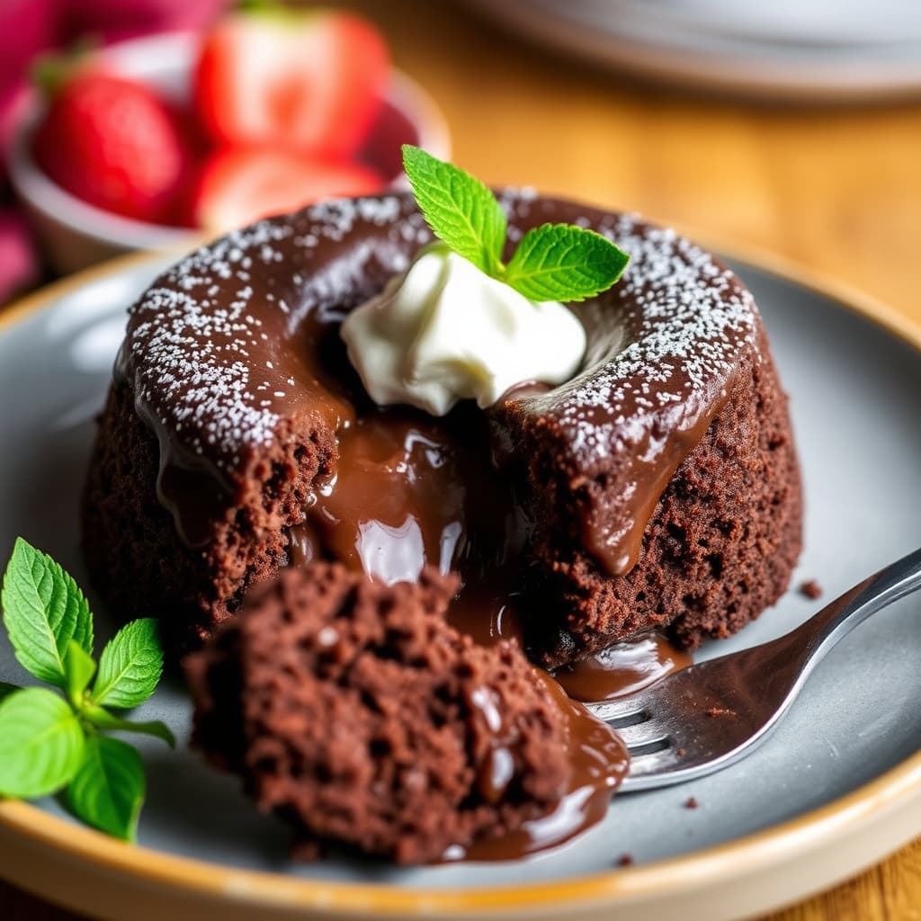 Sjokolademoltekake