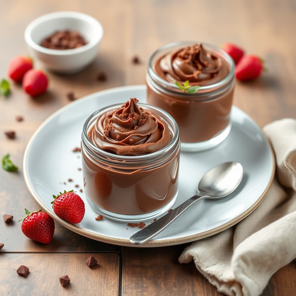 Sjokolademousse i krager