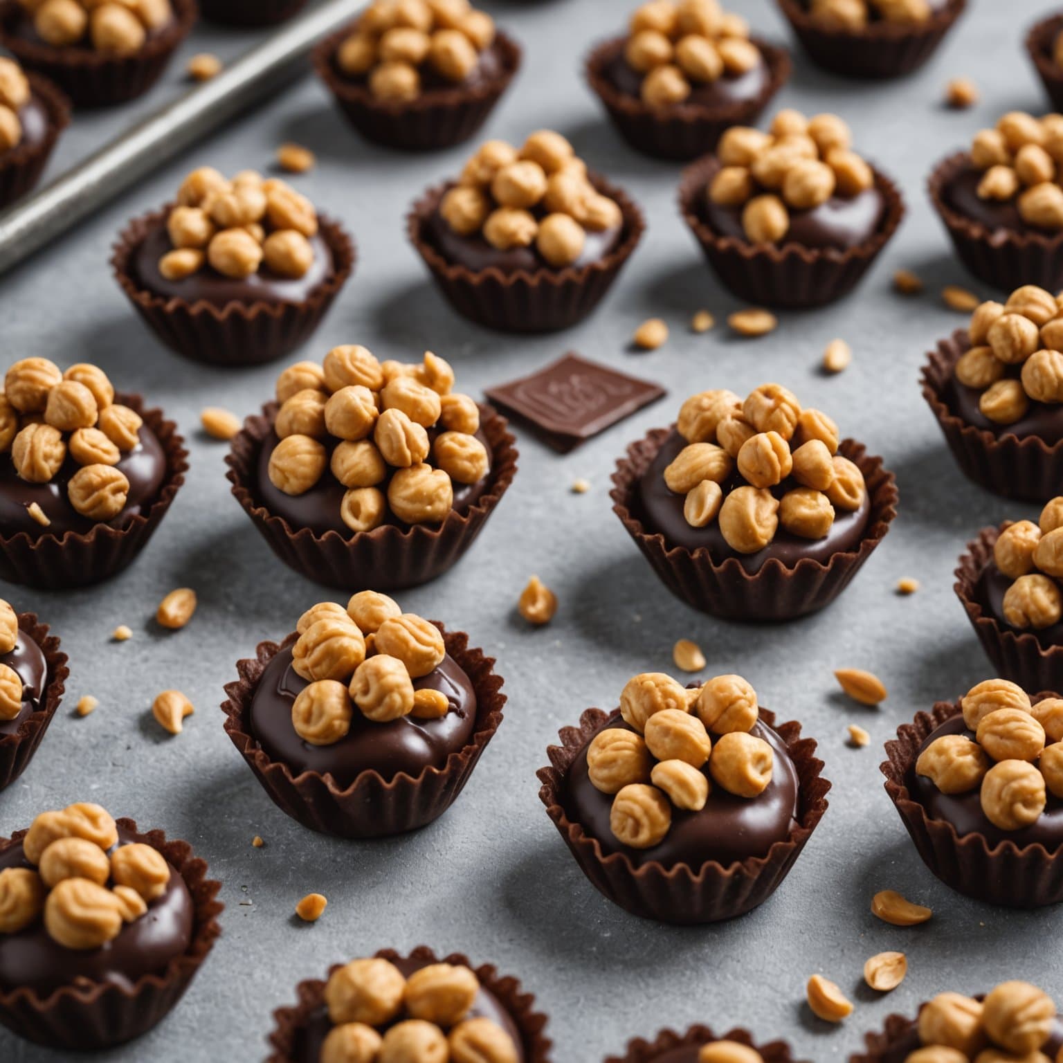 Sjokoladepeanøttskum