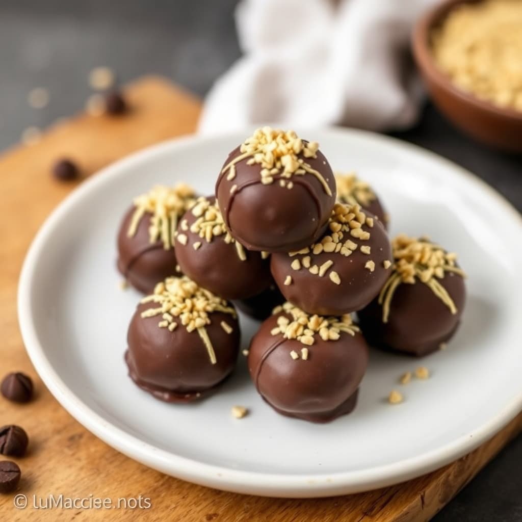 Sjokoladetahini-trøfler