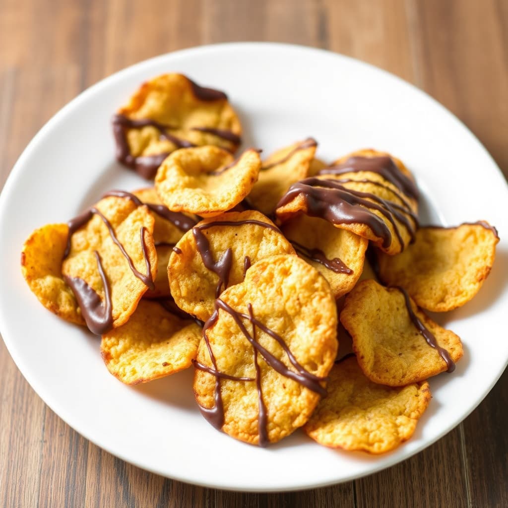 Sjokoladetrekte potetgull