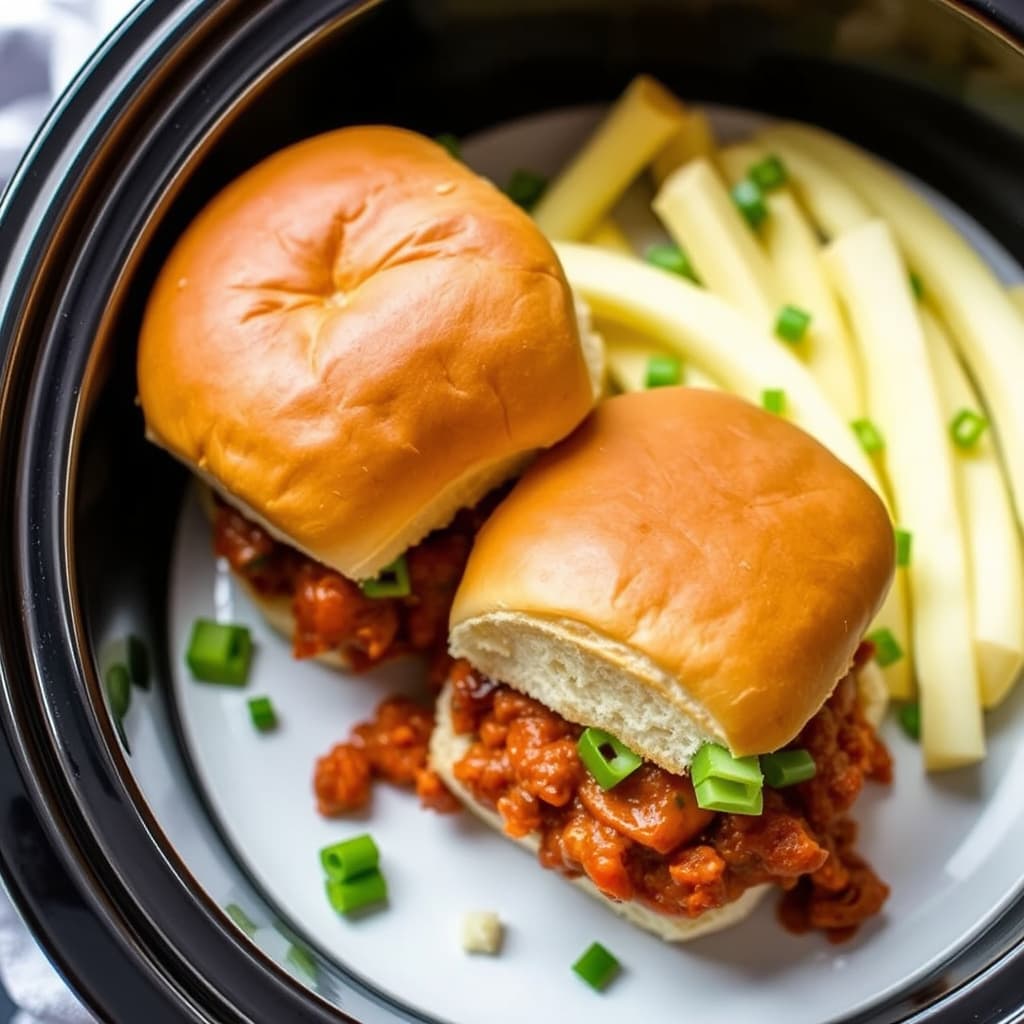 Slow-Cooker Sloppy Joe-slidere