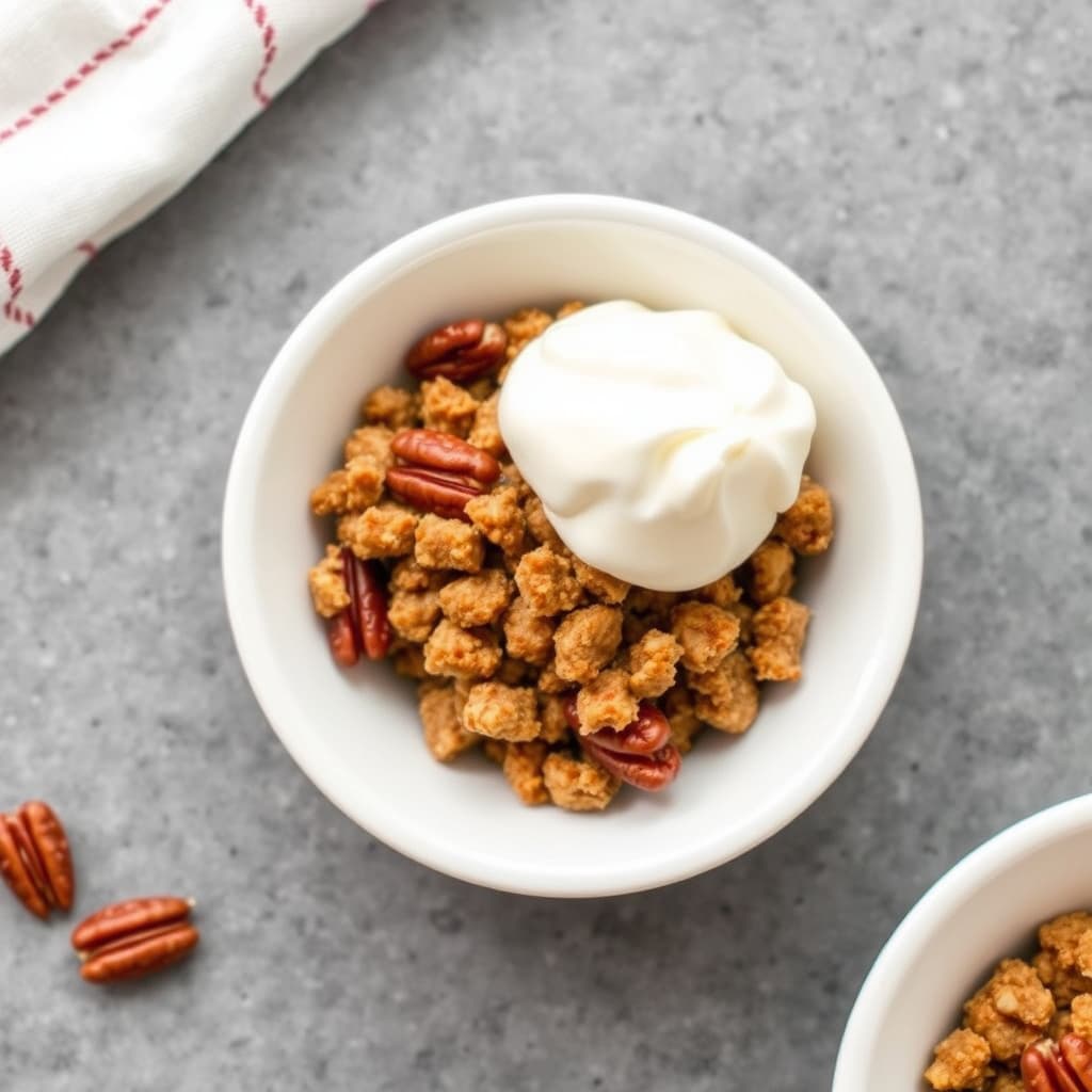 Smør- og pekannøttkjekser