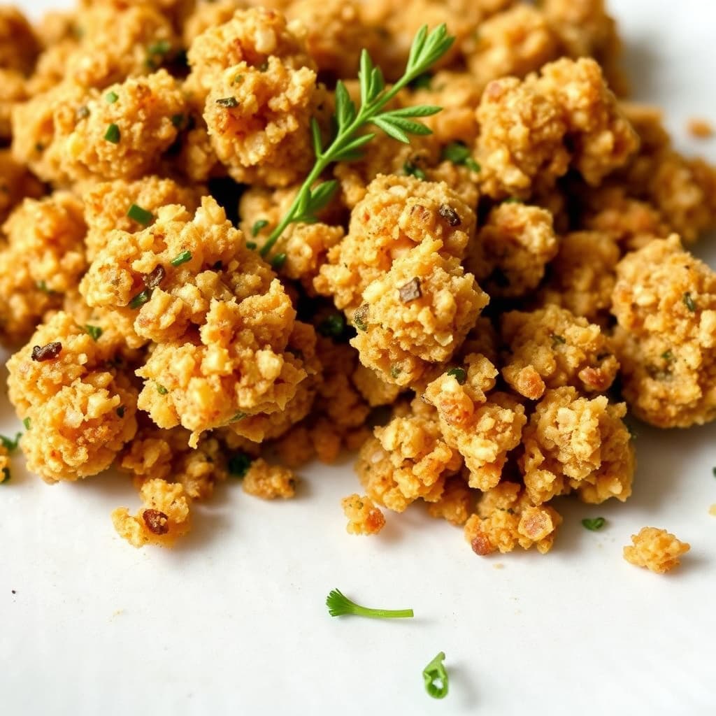 Smøraktige urtebrødsmuler