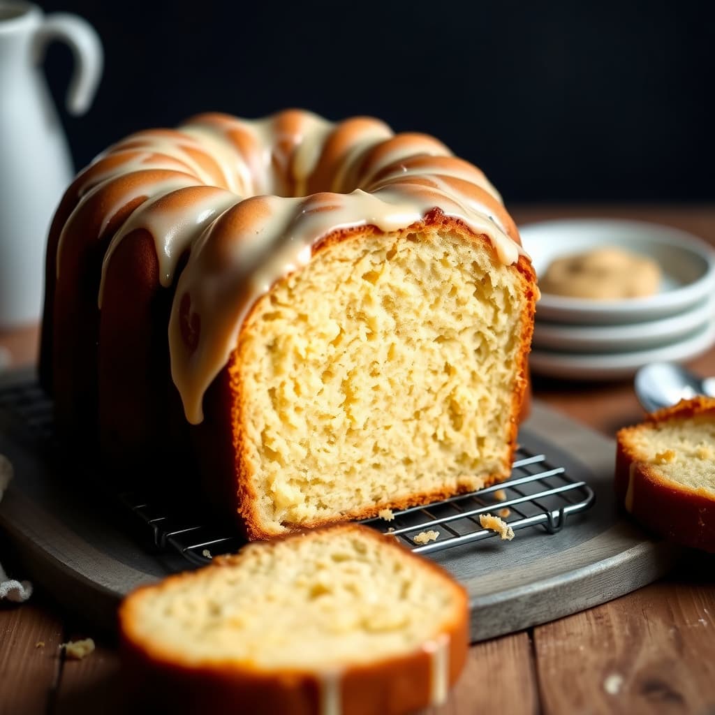 Smørkake med pound cake
