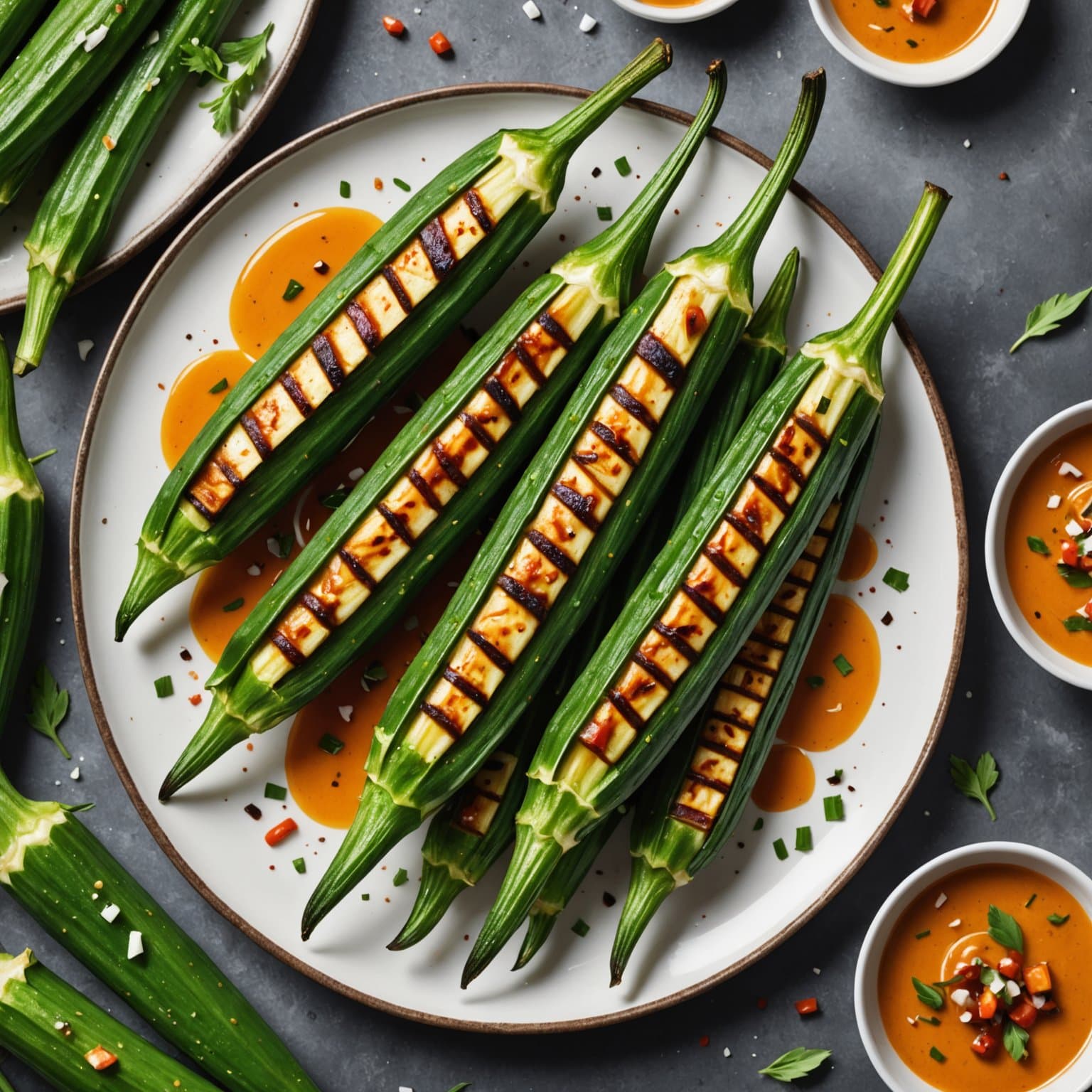 Sommerens beste grillede okra