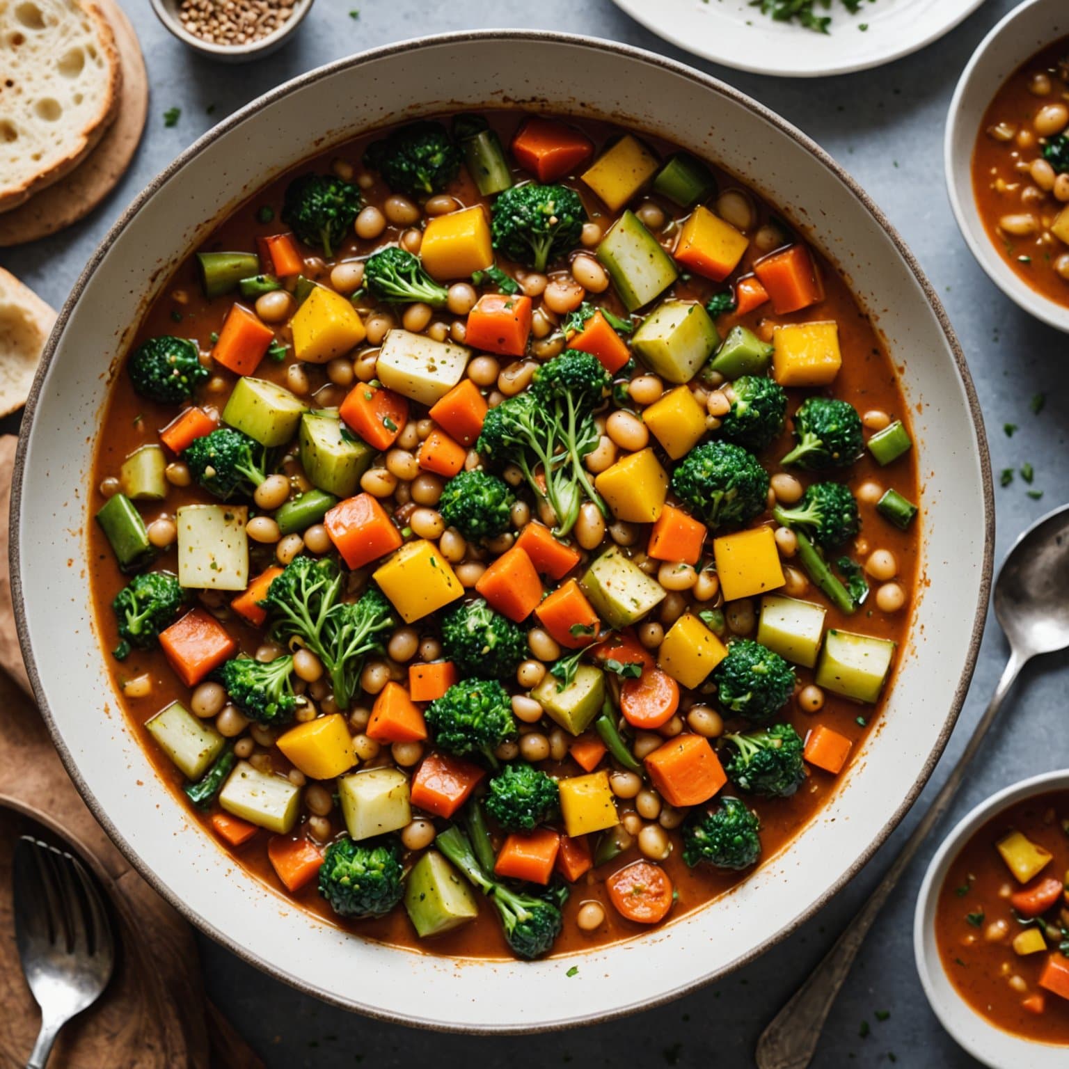 Sommergrønnsaksgryte