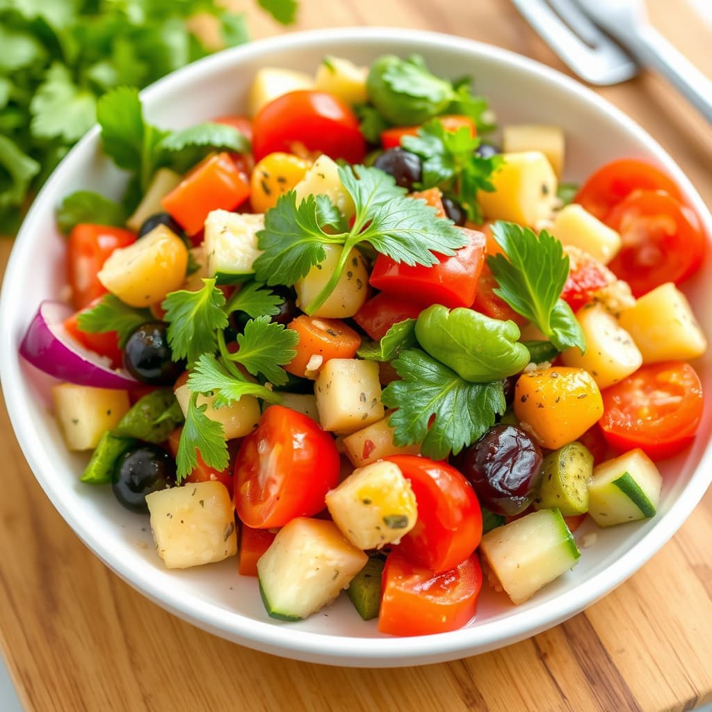 Sommergrønnsakssalat
