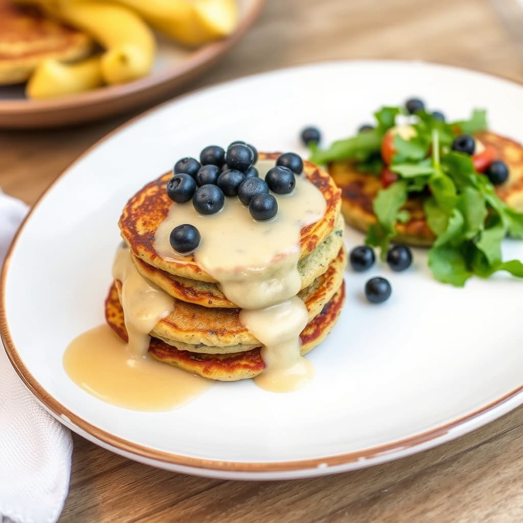 Sophia's Place – Blå maispannekaker