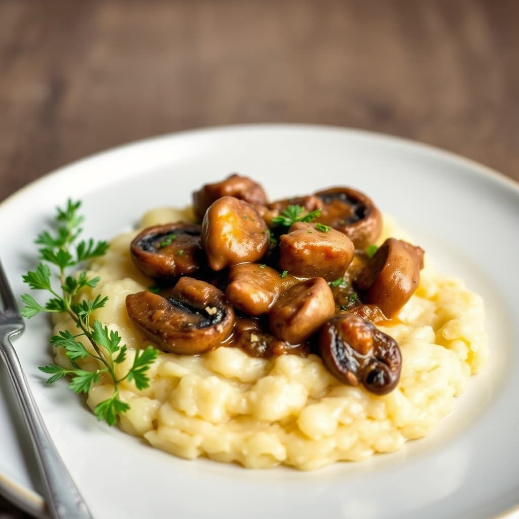 Soppfrikasse med kremet polenta