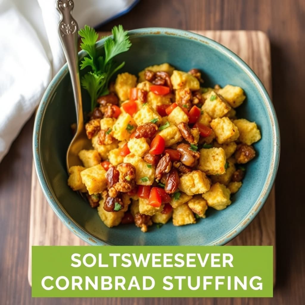 Sørvestlig maisbrødsfyll