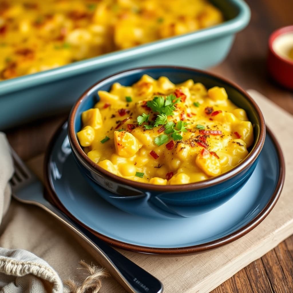 Sørvestlig maispudding