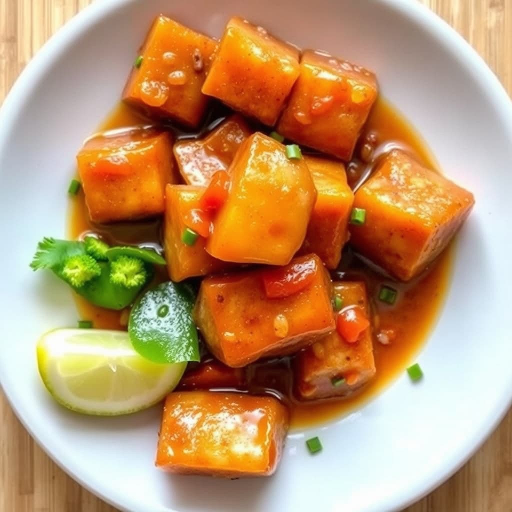 Søt, salt og syrlig marinade