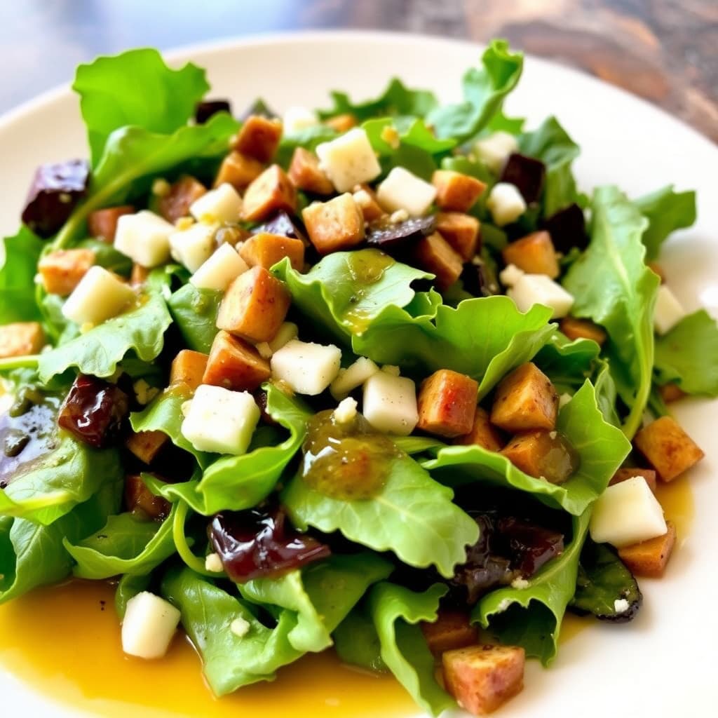 Søte grønnsaker med lønnesirupvinaigrette