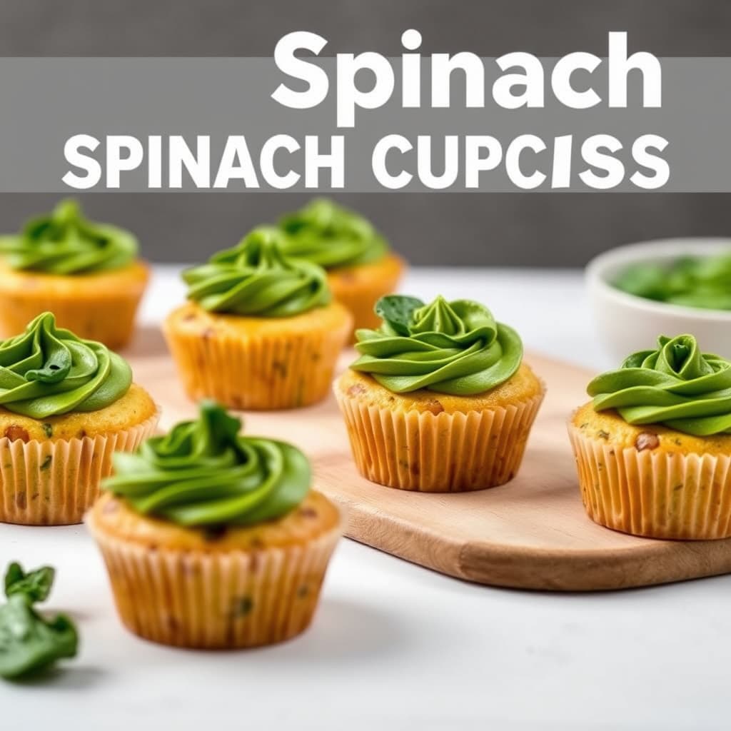 Spinatcupcakes