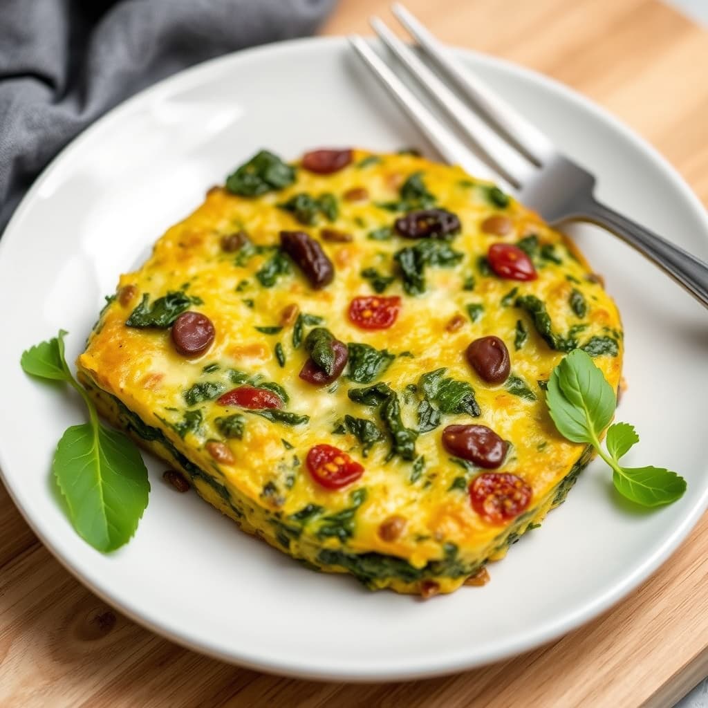 Spinatfrittata