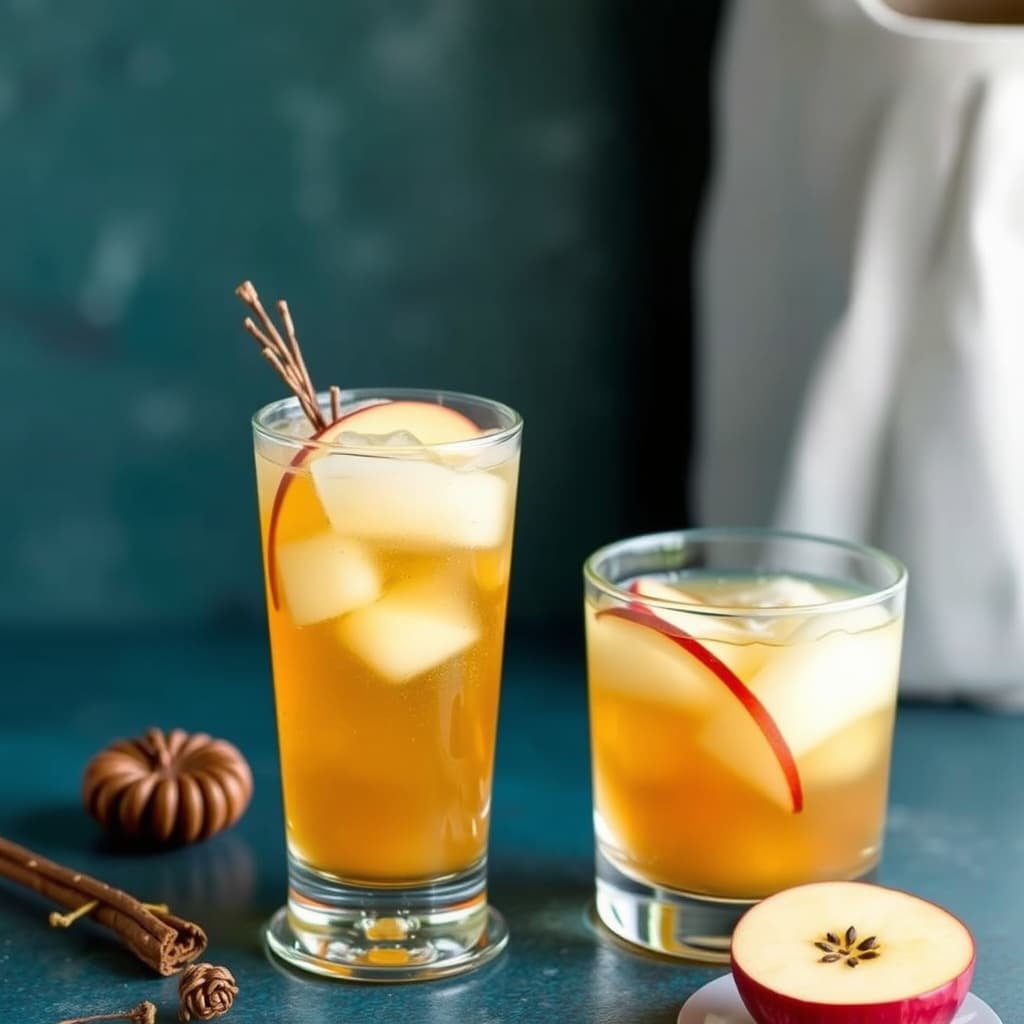 Sprø eplecidercocktailer