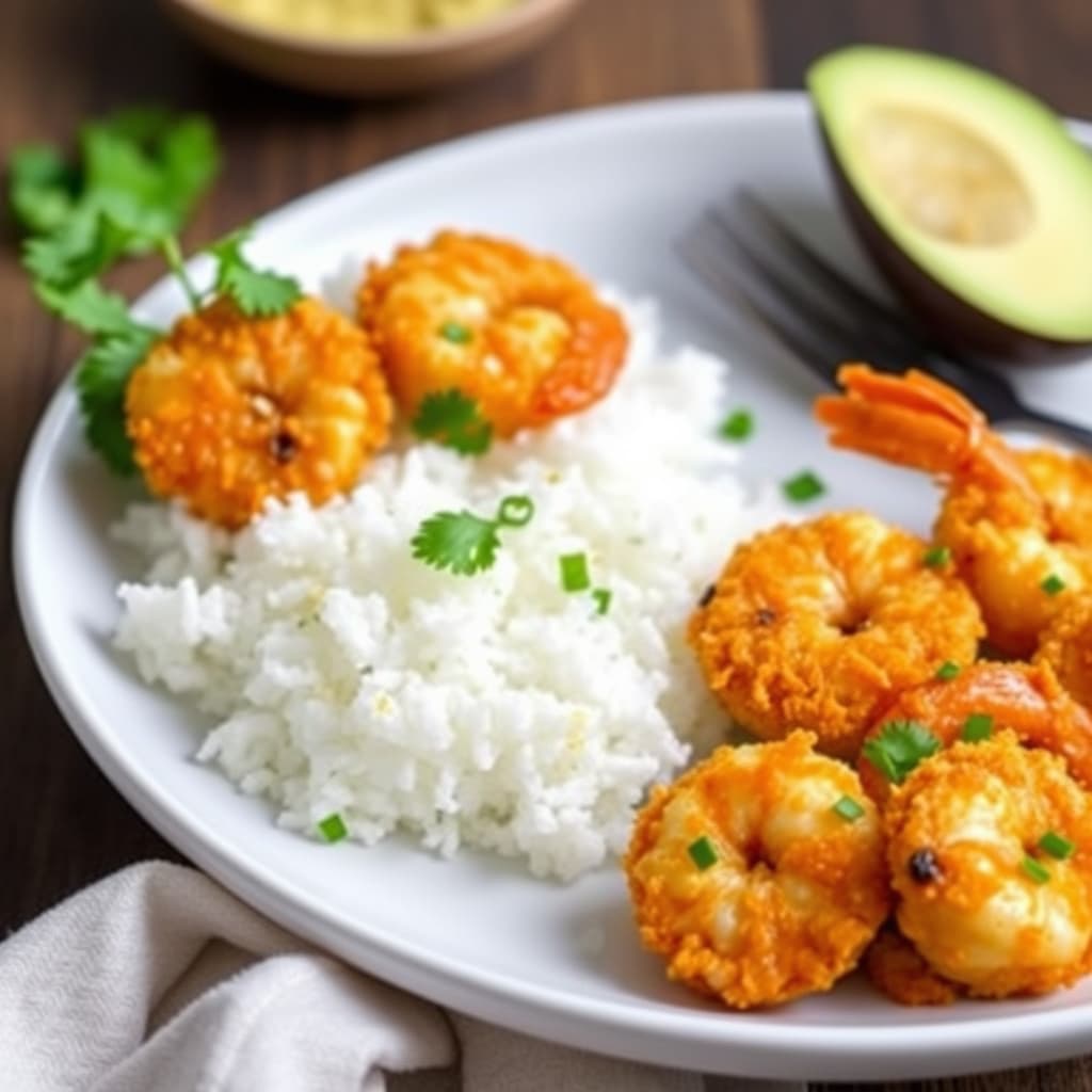 Sprøe krydrede kokosreker