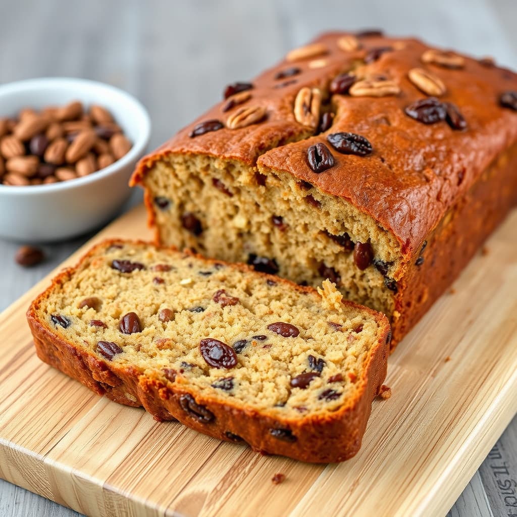 Squash, rosiner og nøttebrød