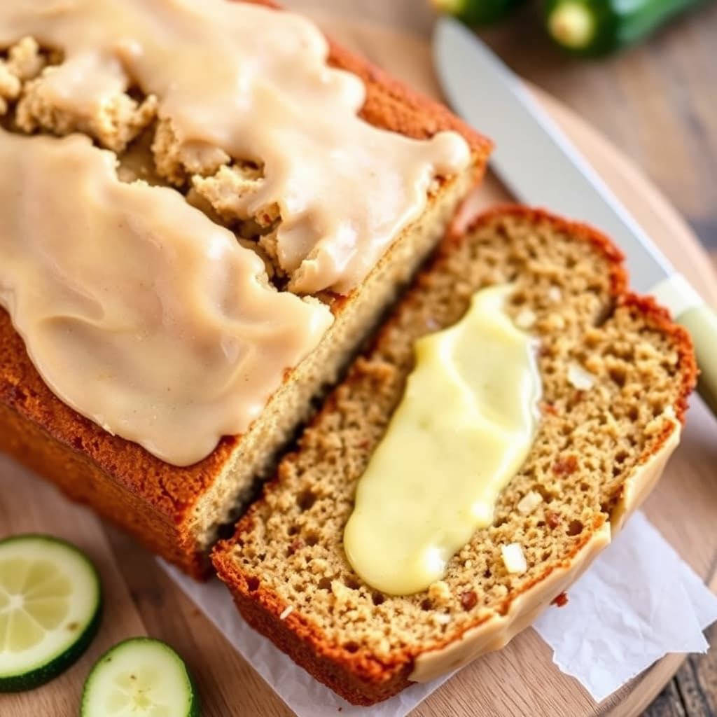 Squashbrød med sitronhonning-smør