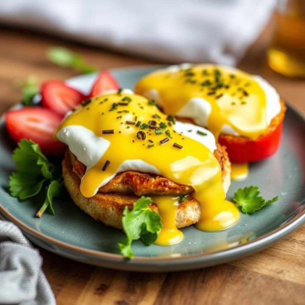 Stå opp og skin som Eggs Benedict