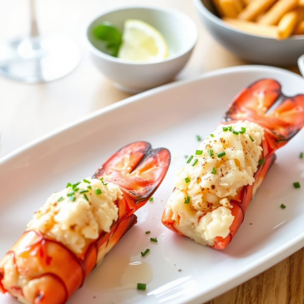 Star Jones' hvitløks- og hummerhaler