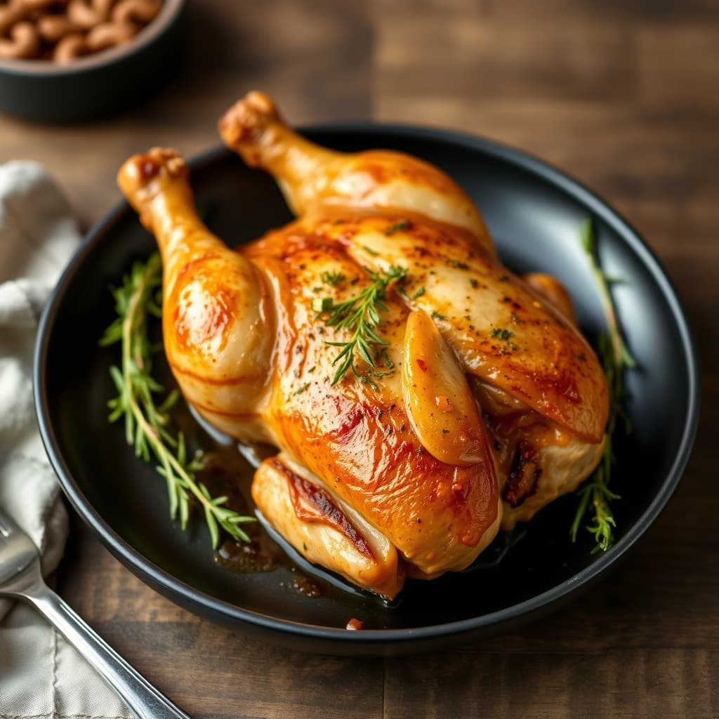 Stekt kylling med estragon