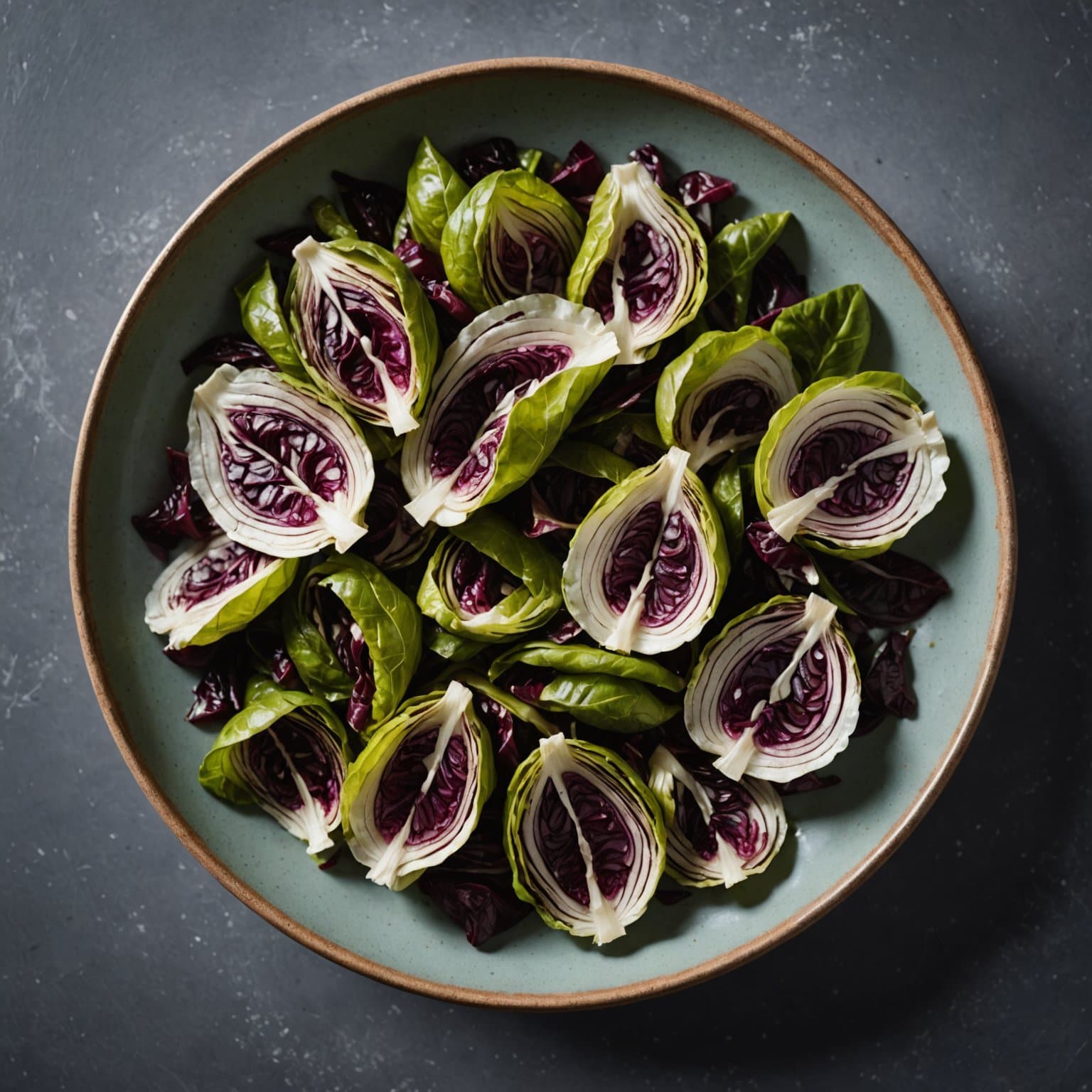 Stekt radicchio verde