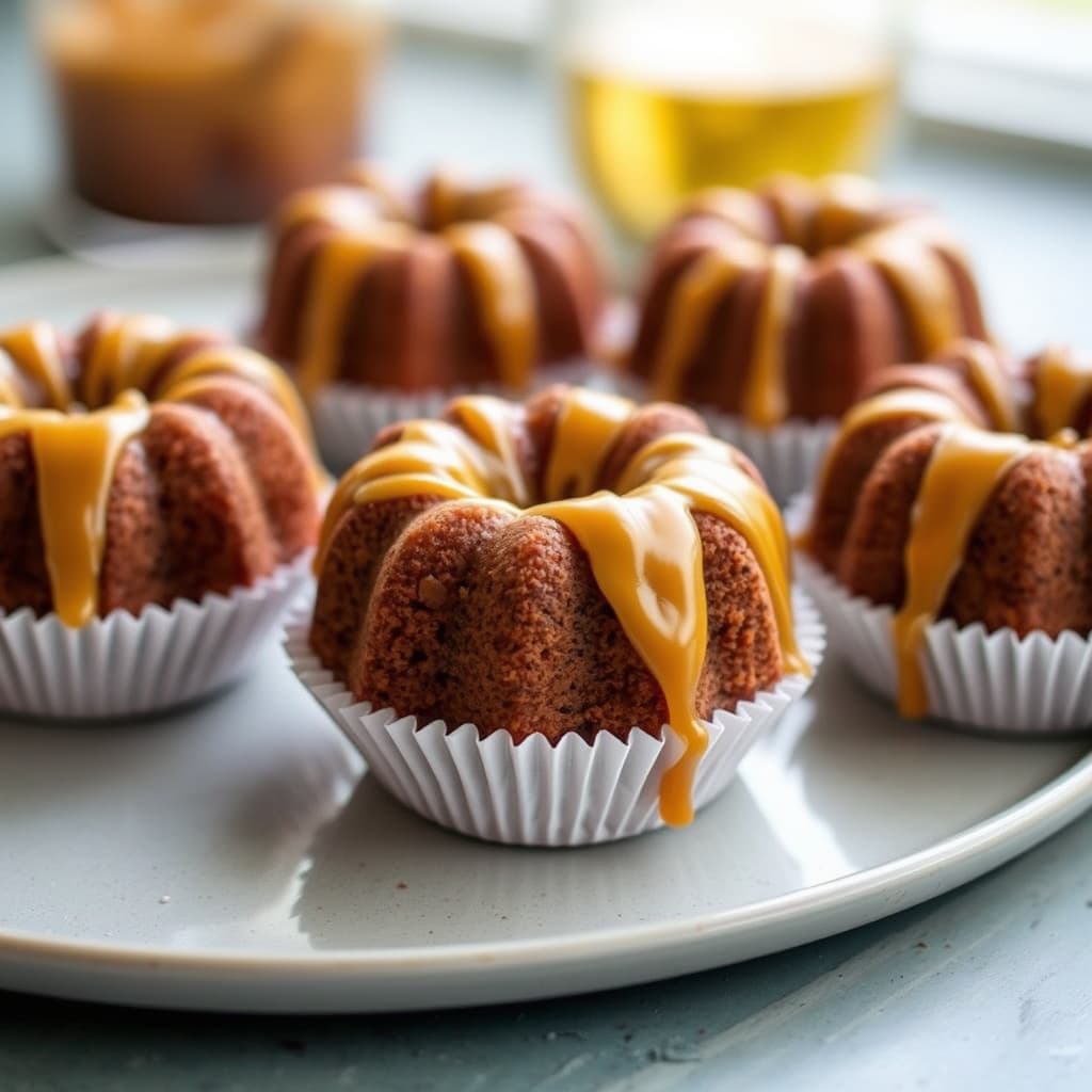 Sticky Toffee Mini Bundt-kaker