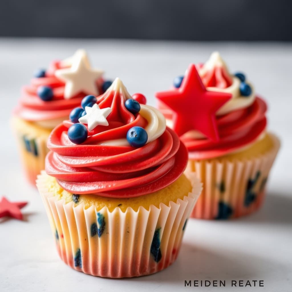 Stjerner og Stripes-kaker