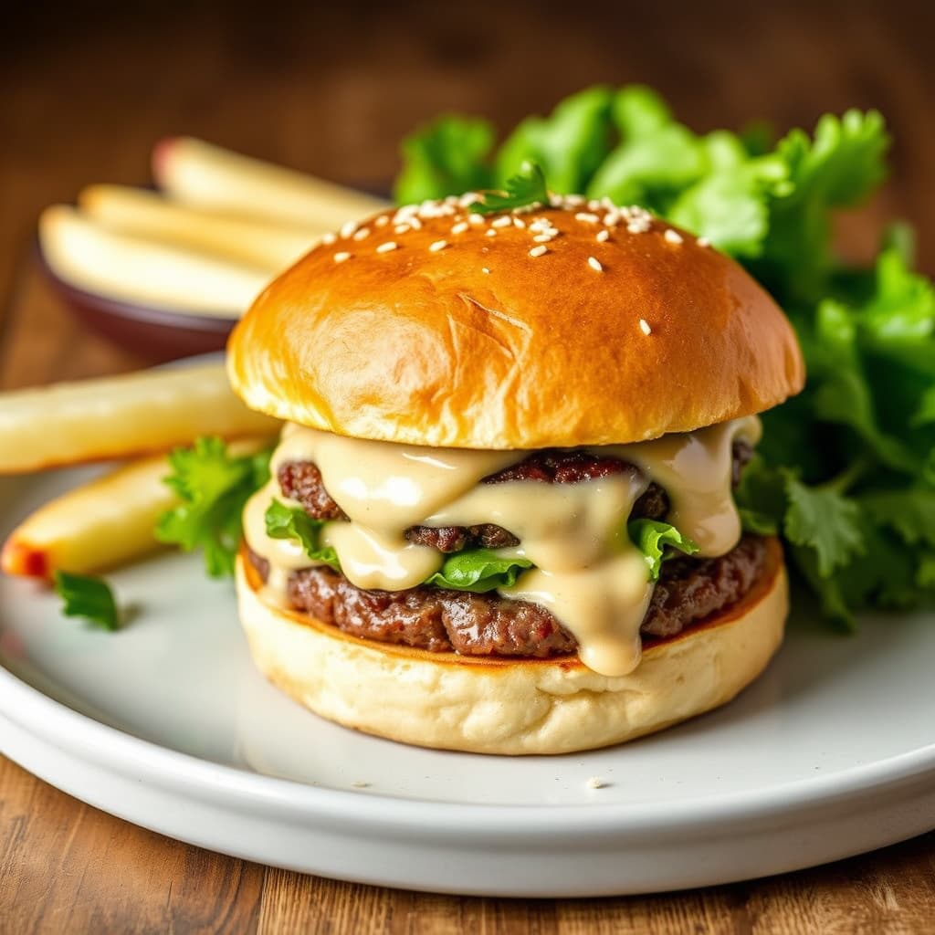 Storms Cordon Bleu-burger