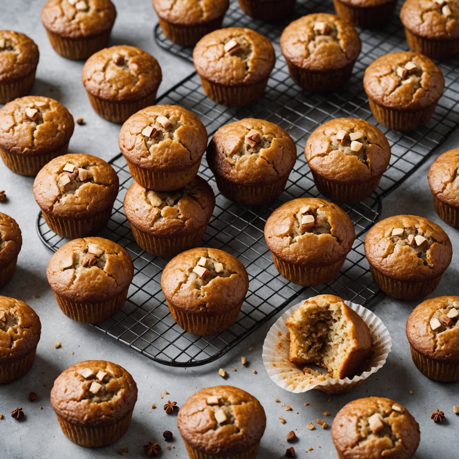 Sukker og kryddermuffins