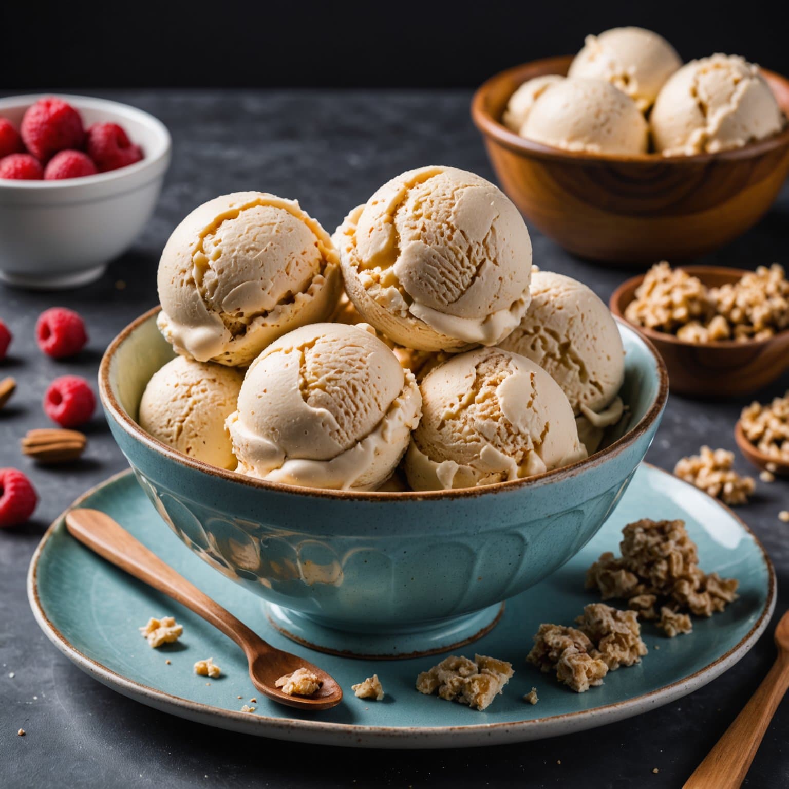 Sunn hjemmelaget iskrem