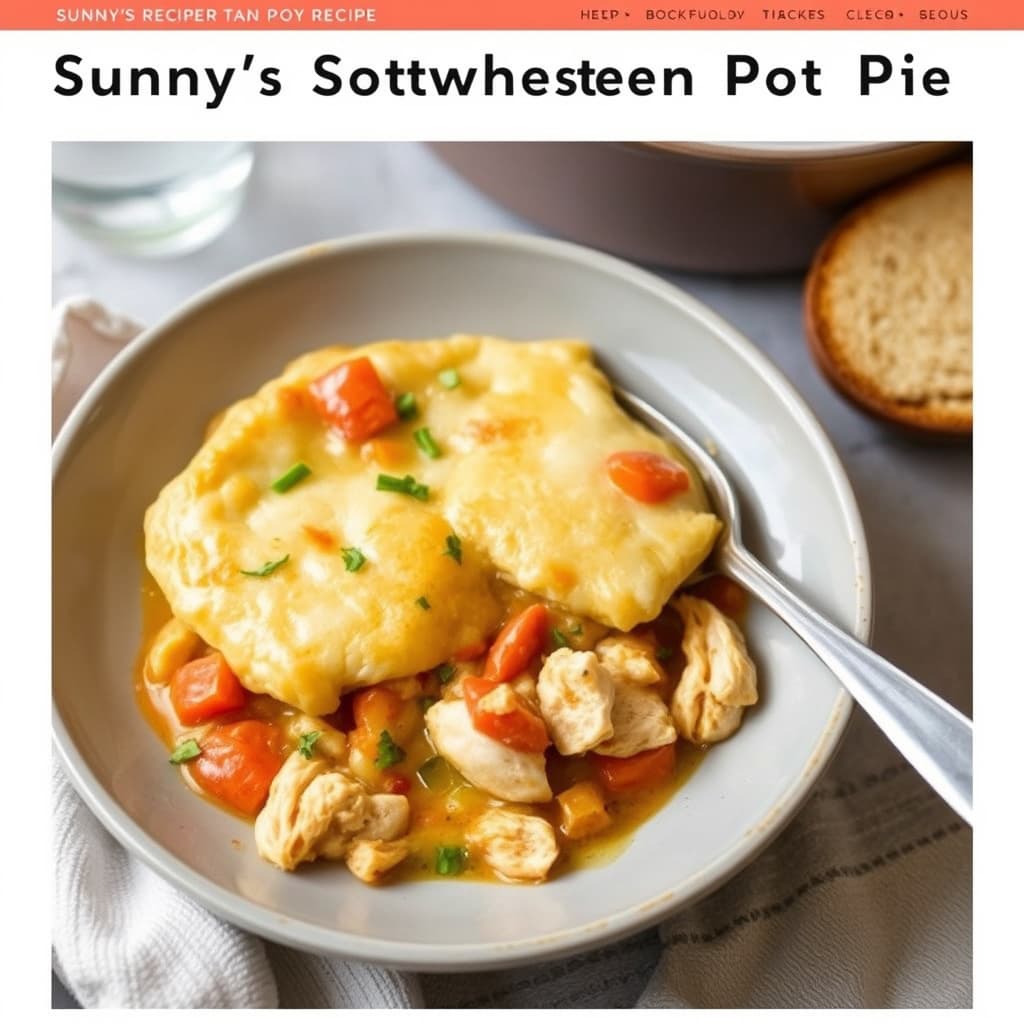 Sunne's sørvestlige kyllinggryte med paibunn