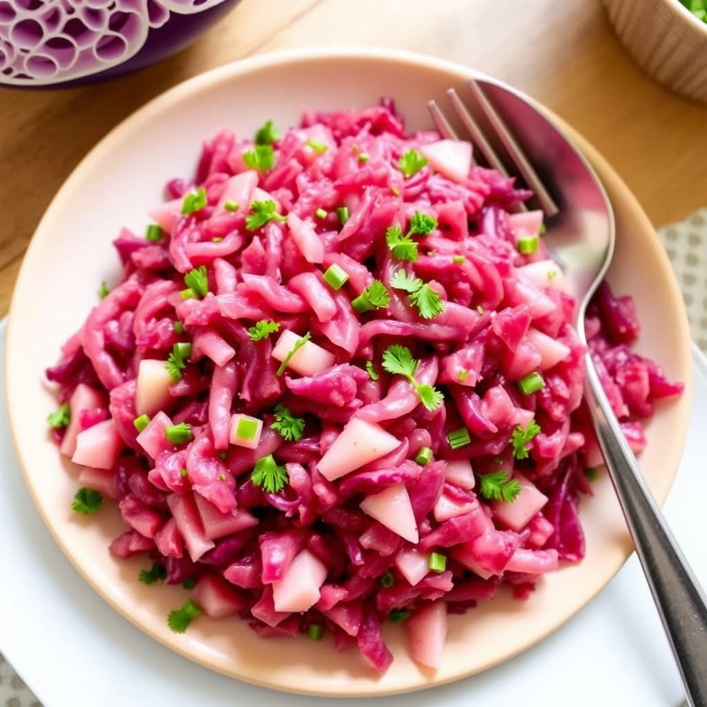 Sunneys enkle rødkålssalat