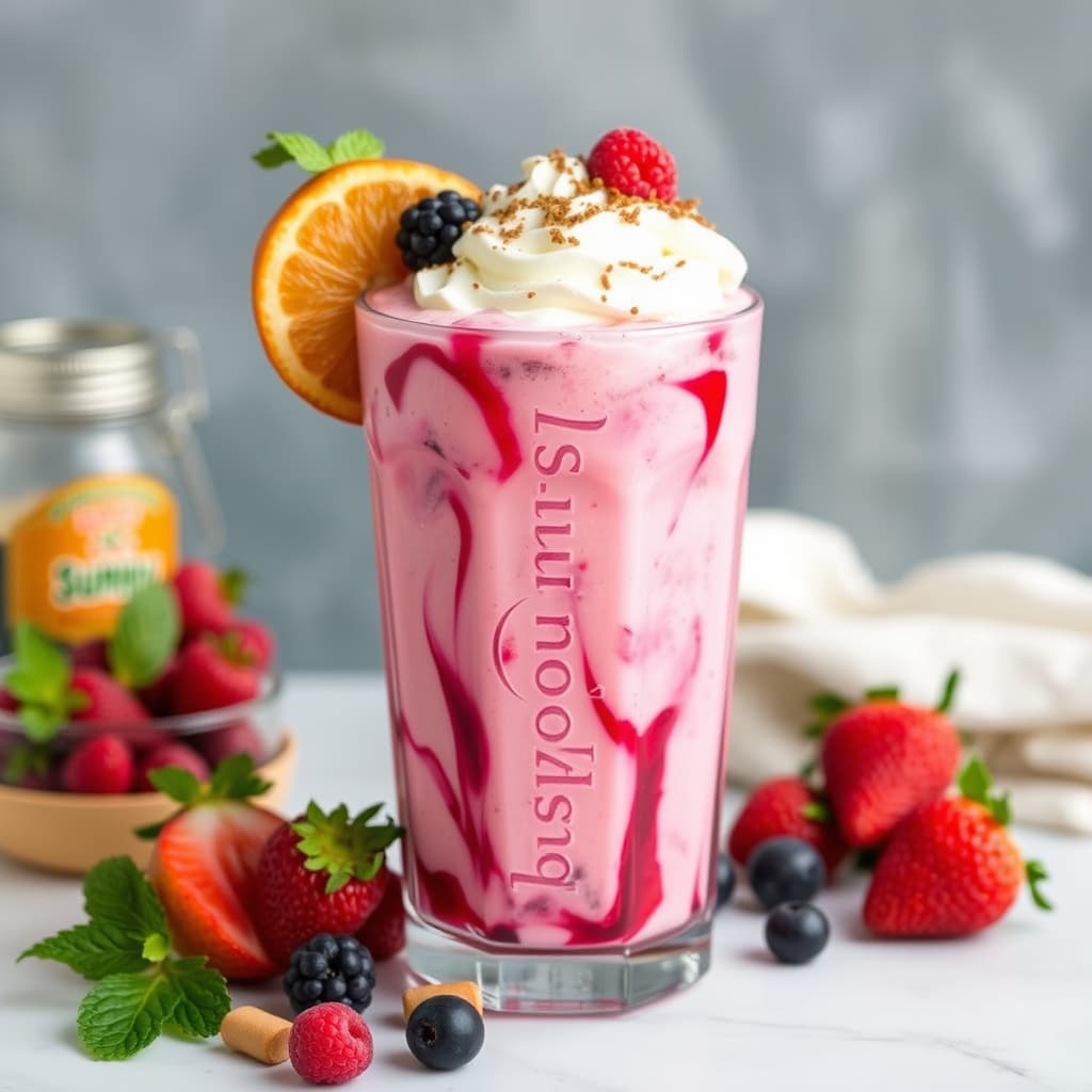 Sunny's Bacon Berry Fun Float