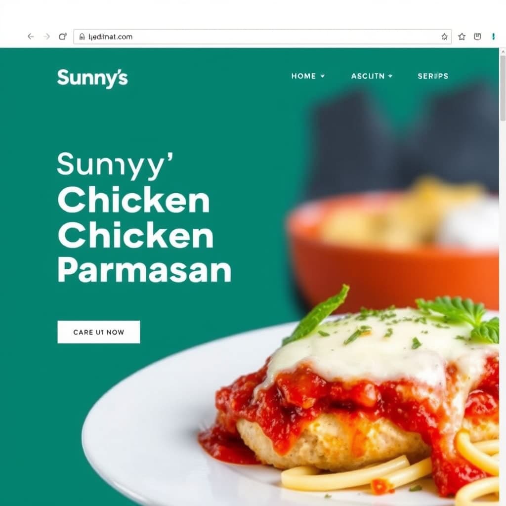 Sunnys enkle kyllingparmesan