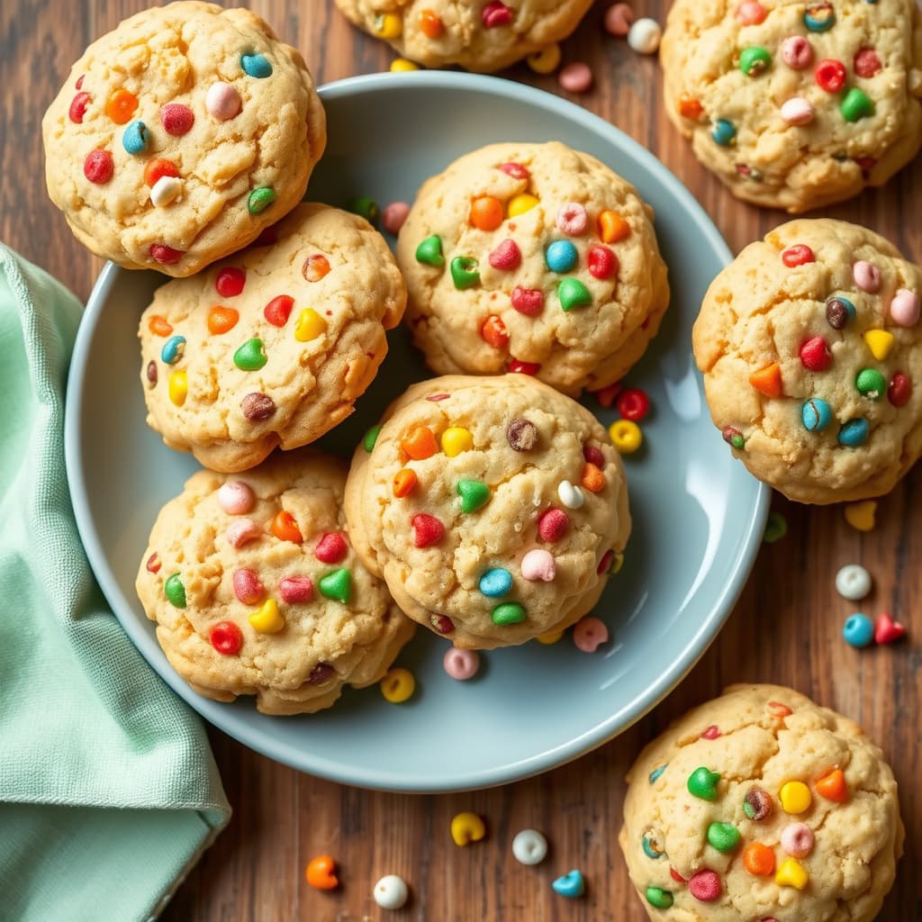 Sunny's frokostkakene med konfetti-korn