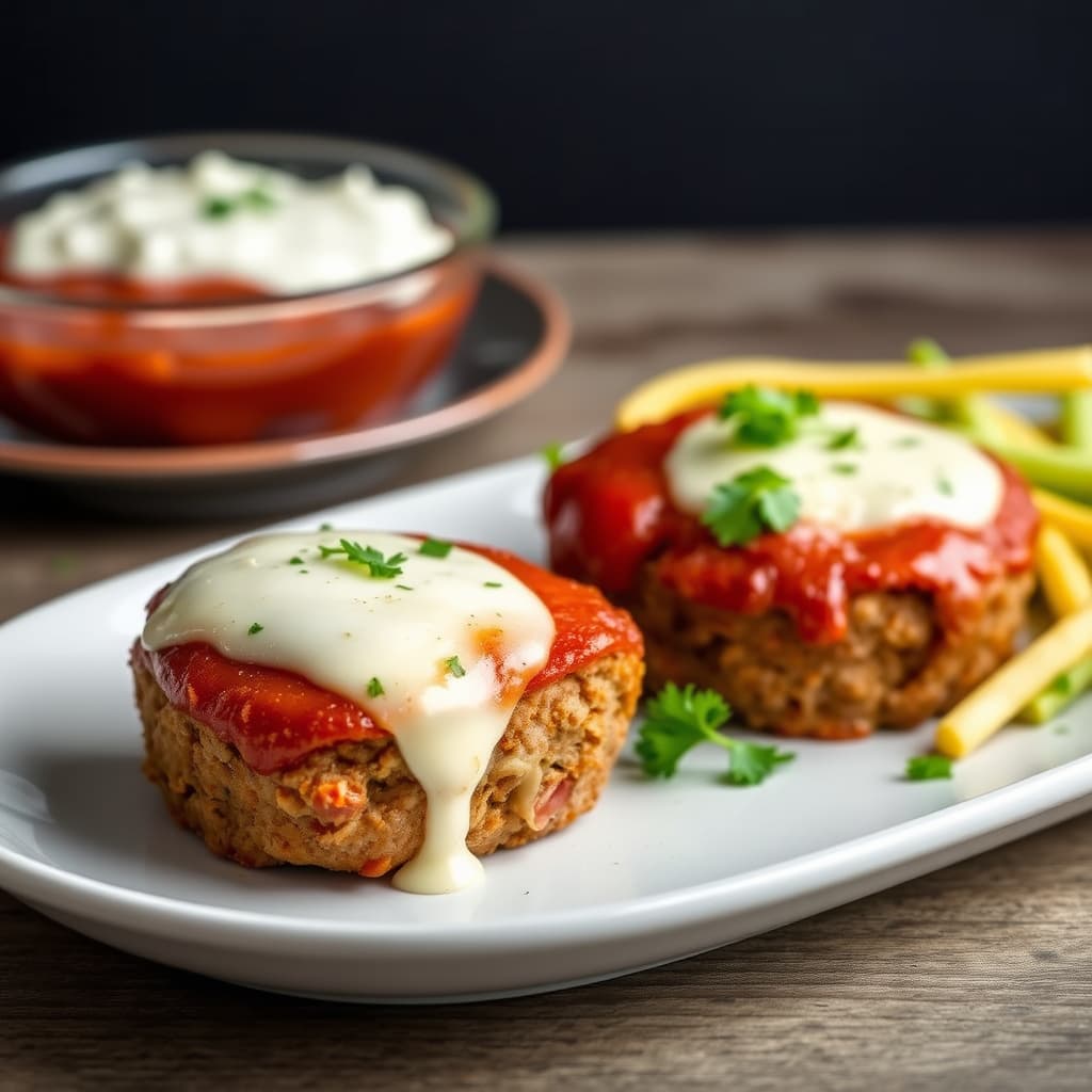 Sunnys kyllingparmesan mini kjøttkaker