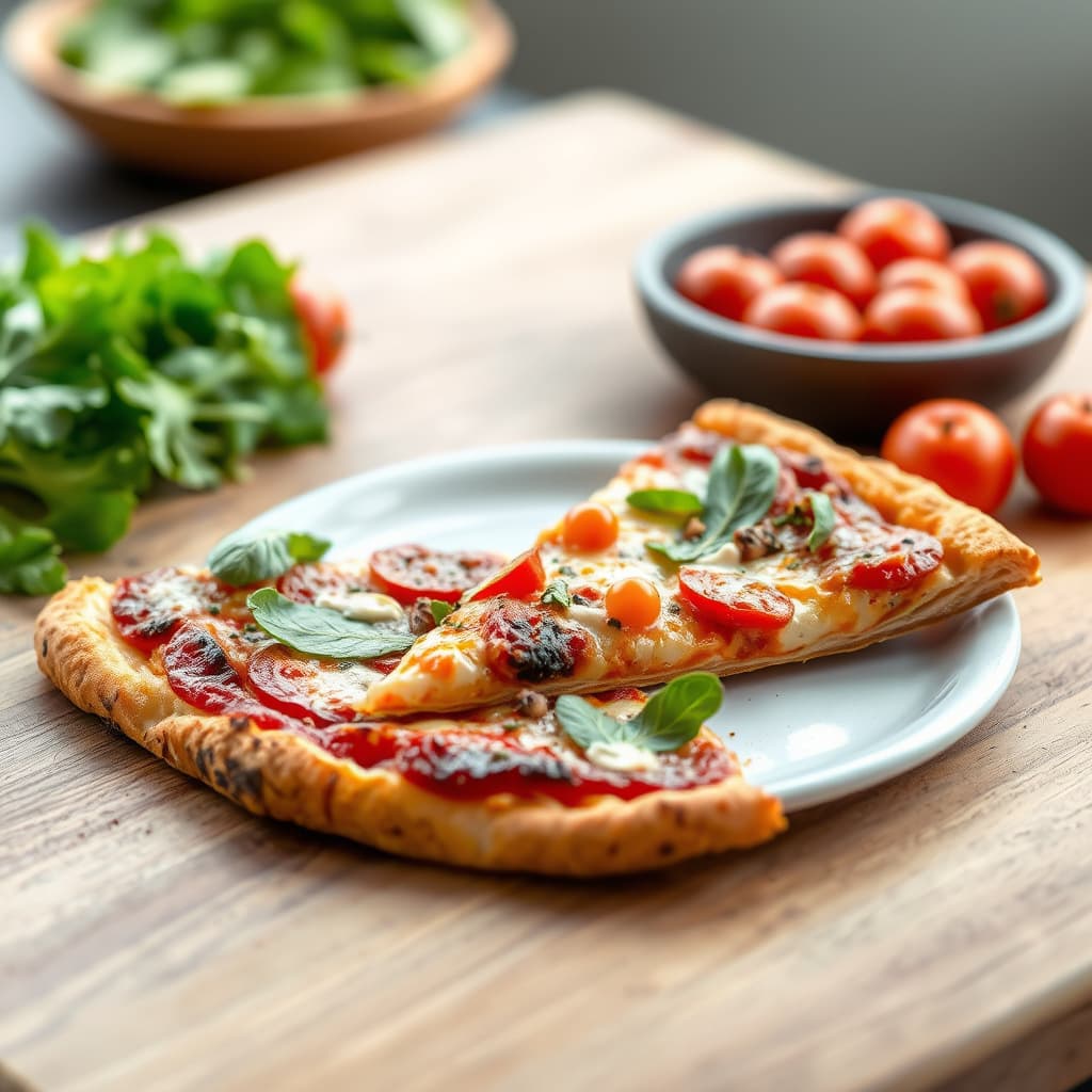 Superrask vegetarpizza