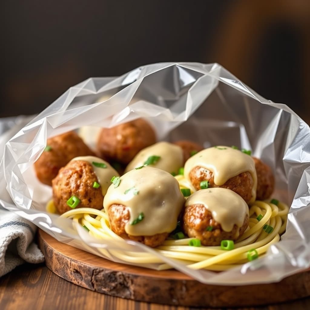 Svenske kjøttboller i pose