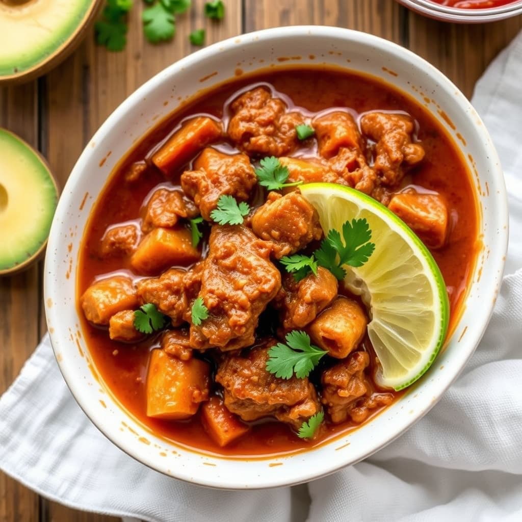 Svinegryte: Carne Adovada