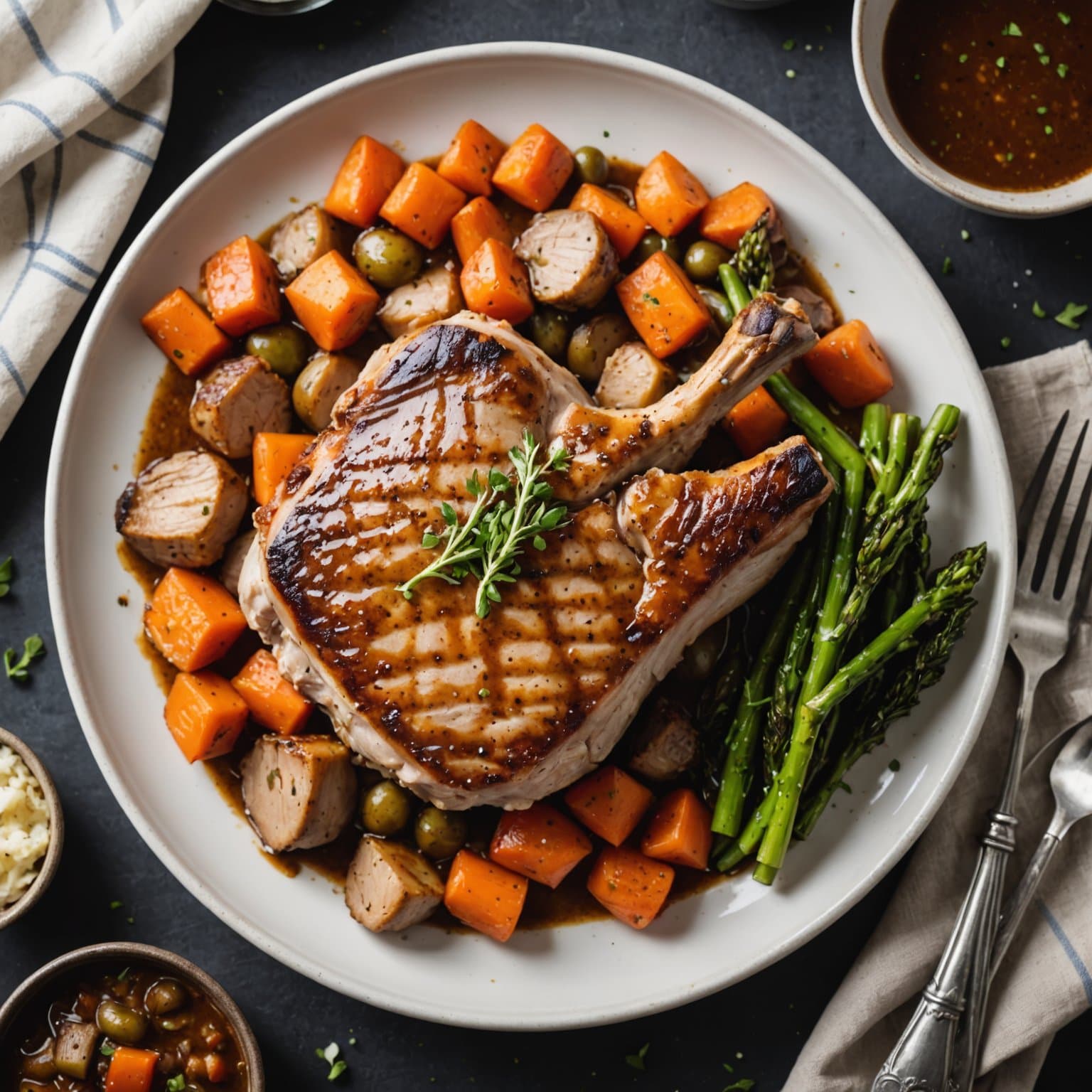 Svinekotletter på langsomkokeren