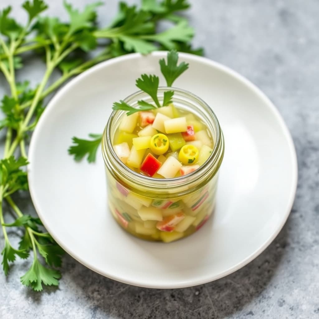 Sylteagurk- og sellerirelish